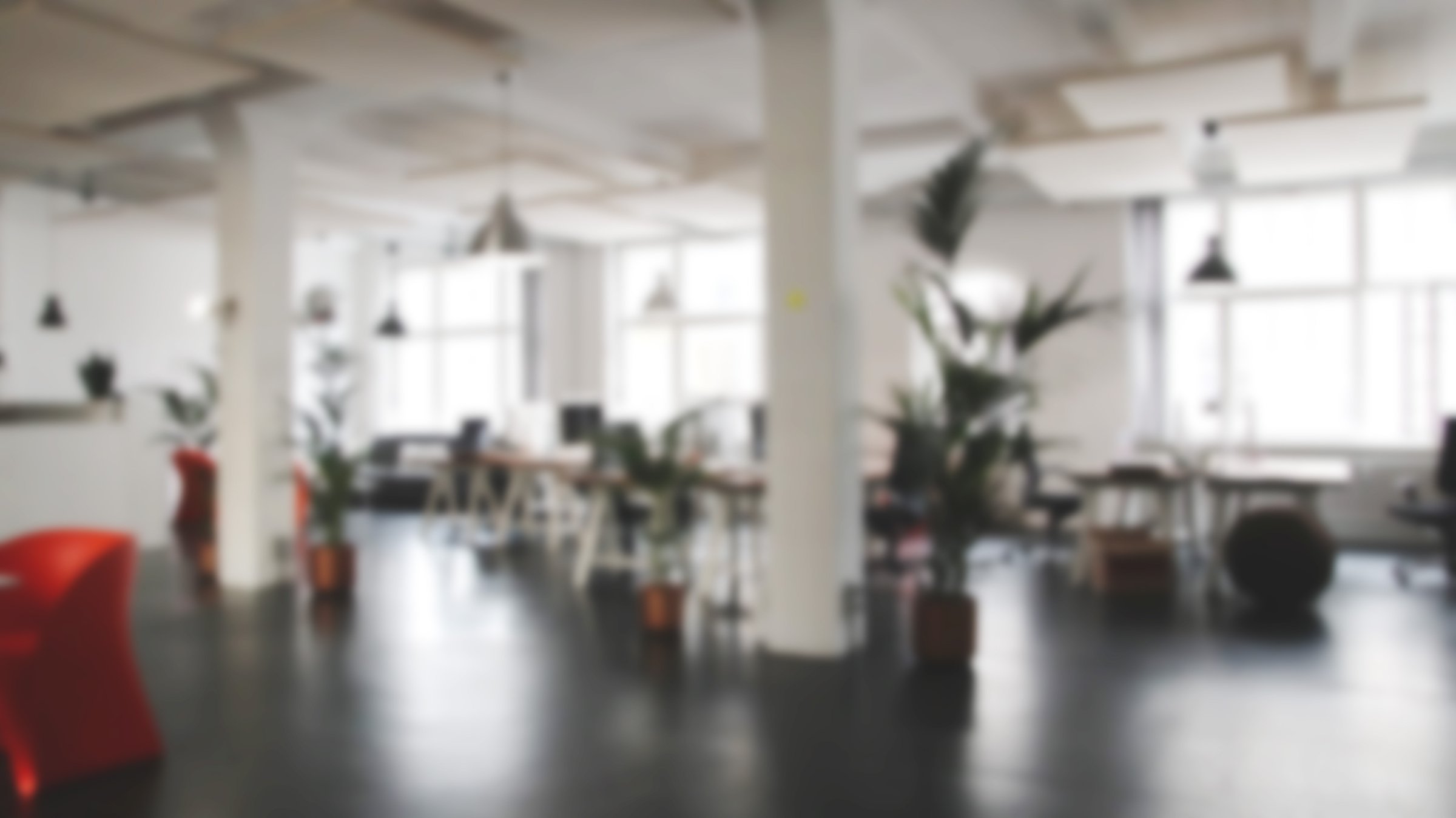 Blurred Office Area